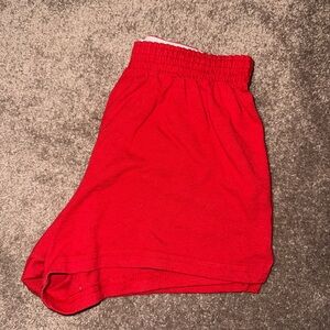 Red Soffe Shorts